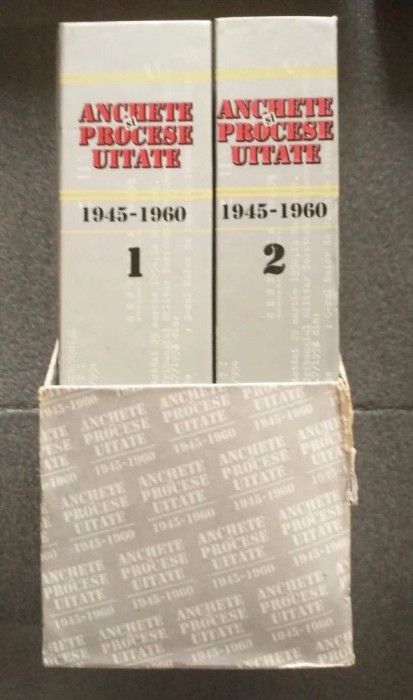 Teodor Vexler; Mihaela Popov - Anchete și procese uitate: 1945-1960 (2 vol.)