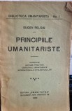 Principiile umanitariste - Eugen Relgis
