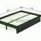 Filtru aer MAZDA 6 Hatchback (GH) (2007 - 2016) BOSCH 1 987 429 188