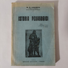 Istoria pedagogiei, N.C. Enescu, Tipografia "Scoalelor", 1933