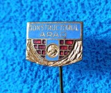 Insigna fotbal - AS &quot;CONSTRUCTORUL&quot; ARAD (Varianta 2)