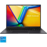 Laptop ASUS VivoBook 16X K3604ZA cu procesor Intel&reg; Core&trade; i5-1240P pana la 4.40 GHz, 16, WUXGA, 16GB, 512GB SSD, Intel Iris Xᵉ Graphics, No OS, Indie