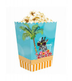 Set 4 bucati cutie popcorn pentru petrecere stil hawai, Godan