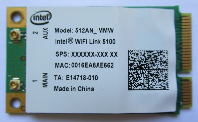 Intel &amp;reg; WiFi Link 5100 Series foto