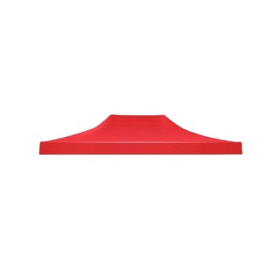 Prelata acoperis cort tip pavilion eMazing, 3 x 4.5 m, impermeabila, invelis din material textil oxfort 700D, cauciucat Rosu foto