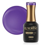 Cumpara ieftin Rubber Base LUXORISE Signature Collection - Violet Velvet 15ml