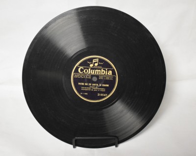 Disc ebonita patefon / gramofon - Zavaidoc Theodorescu - Foaie verde rug de mure foto