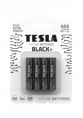Baterii AAA Black+ 1099137039 Voltaj 1,5 Alkaline 4 bucati foto