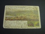 Carte poștală Elvețiană originală &ndash; Z&uuml;rich , Piesă de colecție La Belle &Eacute;poque(cel mai probabil din perioada 1900&ndash;1940)