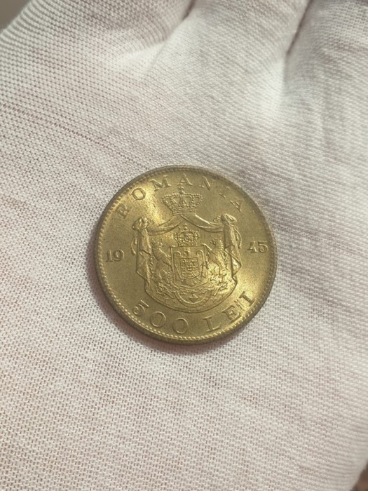 500 lei 1945 UNC luciu frumos