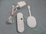Media Player Google Chromecast cu Google TV HD, Model G454V, Full HD 1080p, Telecomanda