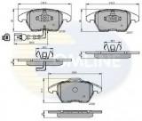 Set placute frana,frana disc VW PHAETON (3D) (2002 - 2016) COMLINE CBP11224
