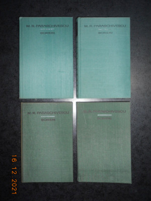 MIRON RADU PARASCHIVESCU - SCRIERI 4 volume, seria completa (1969-1975) foto
