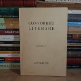 CONVORBIRI LITERARE * IANUARIE , 1934 ( FRAGMENTE DIN ''PE CULMILE DISPERARII'' ) #