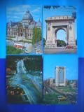 HOPCT LOT 2054 -IP BUCURESTI -4 CARTI POSTALE-CIRCULATE