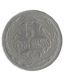 Moneda 5 centesimos 1909 - Uruguay