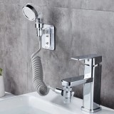 Extensie Dus Robinet Chiuveta, Furtun Flexibil 1.5m, Baterie Baie/Bucatarie, Spalare Par/Copii/Animale