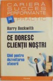 Ce doresc clientii nostri. Ghid pentru dezvoltarea afacerii - Harry Beckwith