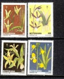 BOTSWANA 1989 FLORI, Nestampilat