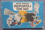 Reportaj din iad, Adrian Andronic, caricaturi, Humanitas februarie 1990, 80 pag