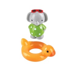 Jucarie de baie, Elefantel cu colac care isi schimba culoarea, +18 luni