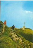 CPI B14158 CARTE POSTALA - MUNTII BUCEGI. MONUMENTUL EROILOR DE PE CARAIMAN