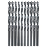 Makita D-06395 - Set burghie metal HSS 5.5 mm tija cilindrica 10 bucati