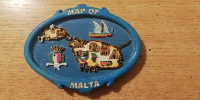 D5 - Magnet frigider - tematica turism - Malta 6