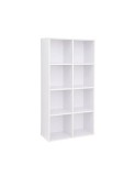 Cumpara ieftin Biblioteca, Vasagle, 8 cuburi, Alb, LBC24WT, 30 x 130 x 65 cm