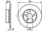 Disc frana FIAT CROMA (154) (1985 - 1996) BOSCH 0 986 479 B31