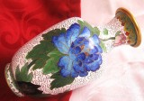 VAZA CLOISONNE ALAMA CU EMAIL CHINA 18.5 CM