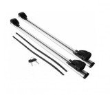 Bare Transversale Aluminiu Renault Scenic 3 (2009-2016) ALM, 121cm, Gri, cu Cheie, Montaj Rapid