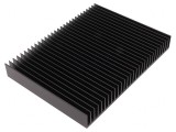 Radiator cu aripioare negru 150x200x25mm