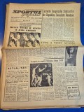 ziarul sportul popular 18 mai 1966