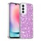 Husa pentru Samsung Galaxy A16 5G A166 / A16 4G A165, Techsuit, Sparkly Glitter, Magenta