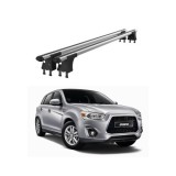 Set bare transversale aluminiu cu prindere in puncte fixe compatibile Mitsubishi ASX I 2010-2013 negre sau argintii Cod: 120101 Kit 202