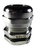 Presetupa metrica M20 din metal alama nichelata diametru 6-12mm IP68, LEDO