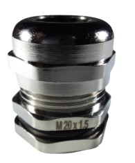 Presetupa metrica M20 din metal alama nichelata diametru 6-12mm IP68