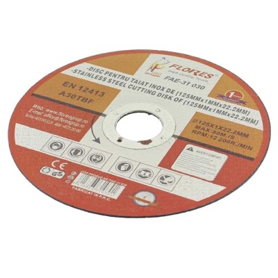 Disc pentru taiat inox, 125mm, 201706 foto