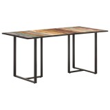 Cumpara ieftin Masa de bucatarie, 160 cm, lemn masiv reciclat