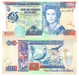 Belize 100 Dolari 2021 P-71 UNC