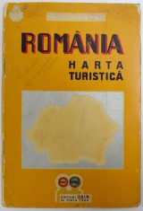 ROMANIA HARTA TURISTICA , 1939 foto