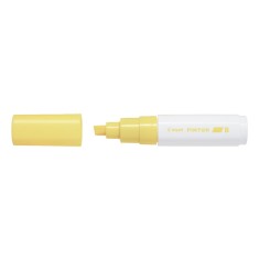 Marker cu vopsea Pilot Pintor B diverse culori 8 mm varf tesit Marker cu vopsea Pilot Pintor varf tesit 8 mm galben