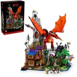 LEGO&reg; Ideas - Dungeons &amp;amp; Dragons: Povestea dragonului rosu 21348, 3091 piese