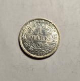 Moneda 1 Mark Germania 1914 D UNC Argint