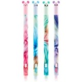 Roller gel cu rescriere 0.5 mm, scriere cu albastru Fluffy Ears, Happy Color