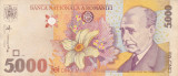 ROMANIA 5.000 lei 1998 VF+!!!