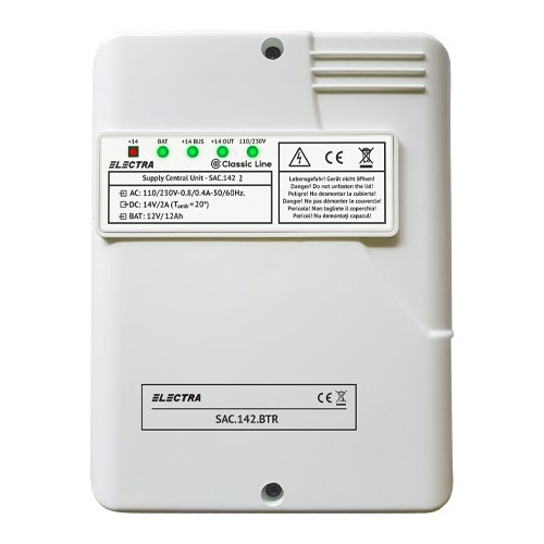 Sursa de alimentare in comutatie cu back-up SAC.142.BTR - ELECTRA SAC.142.BTR SafetyGuard Surveillance