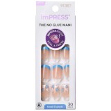 Unghii false Impress Nails Snooze, 30 bucati, Kiss