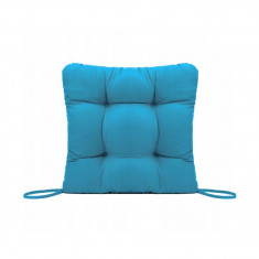Perna scaun pentru curte sau gradina, dimensiuni 40x40cm, culoare Albastru